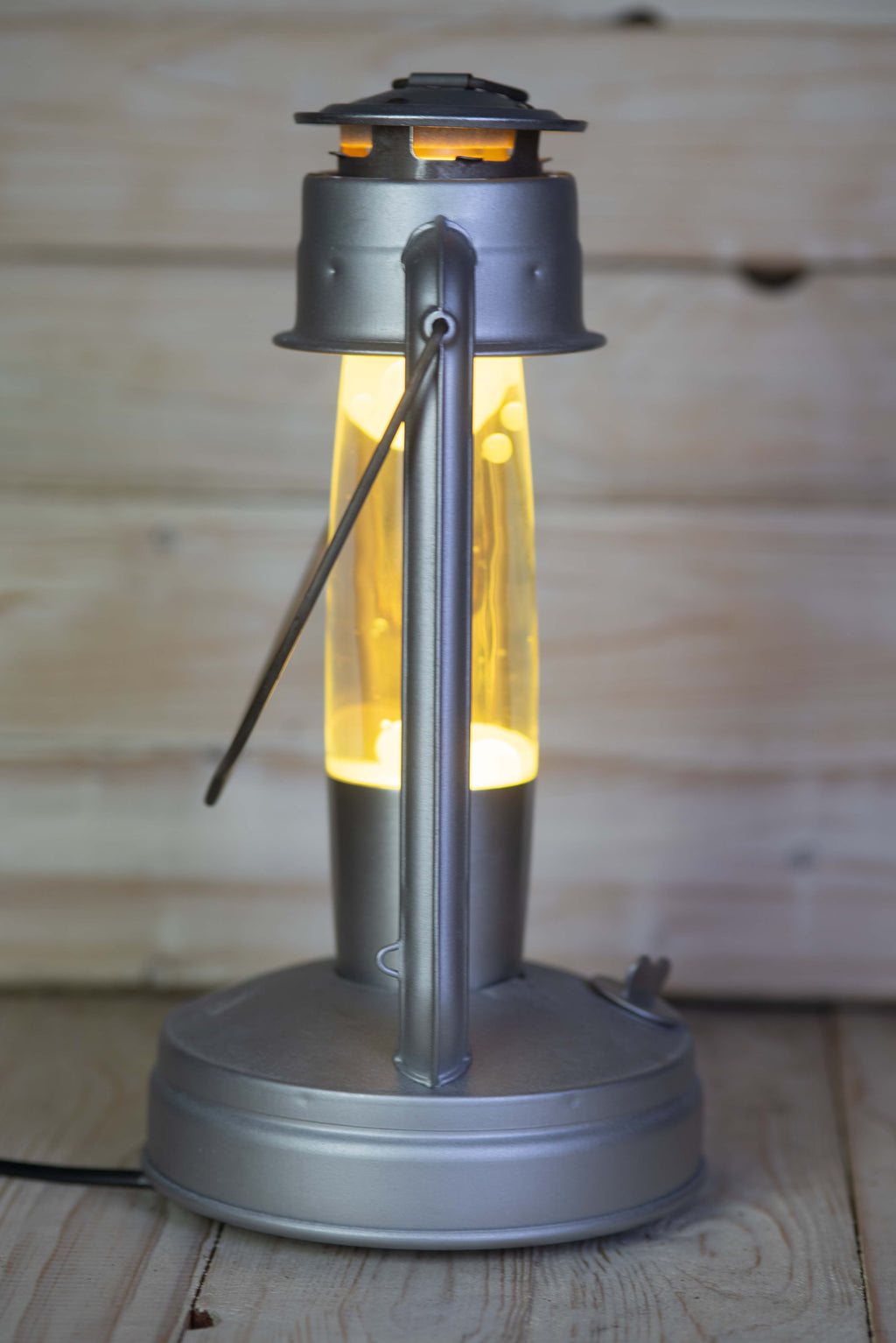 Vintage Kerosene Lantern Lava Lamp, Handmade Industrial Light E14 220V