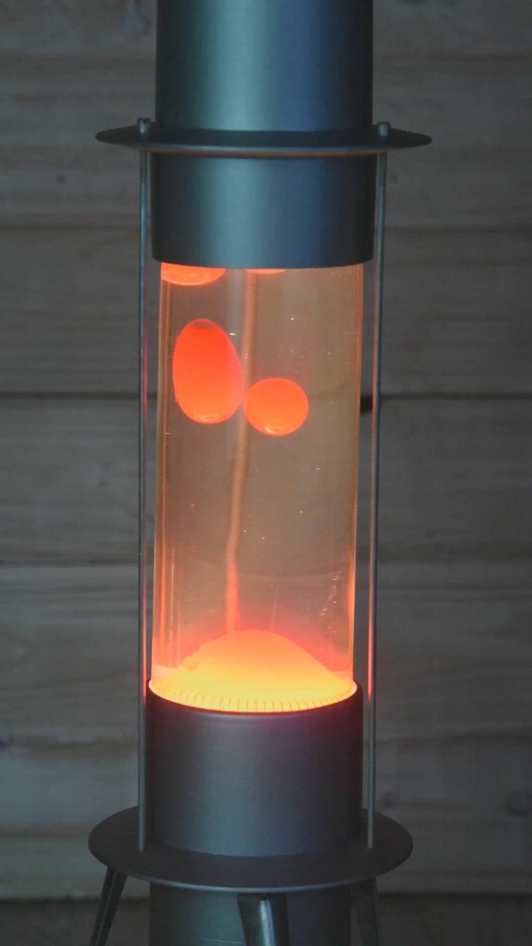 Large 19" Soviet Raduga Lava Lamp, Aluminum Rocket, Double Wax 120V