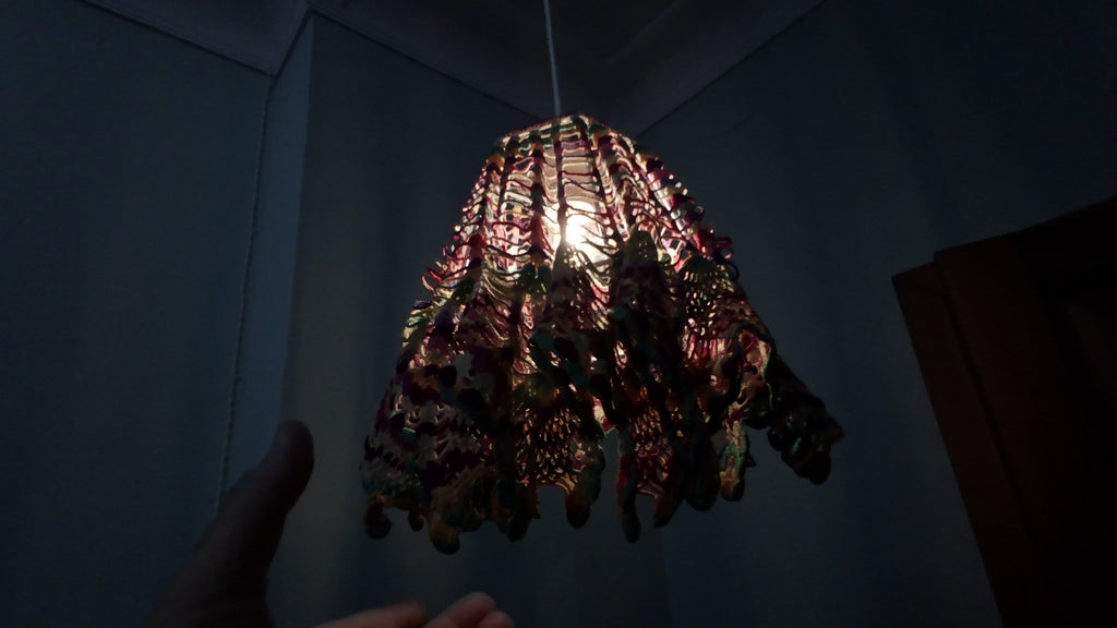 Vintage Handmade Woven Pendant Lamp, Retro Ceiling Light E26/E27 LED