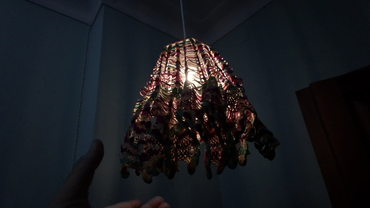 Vintage Handmade Woven Pendant Lamp, Retro Ceiling Light E26/E27 LED