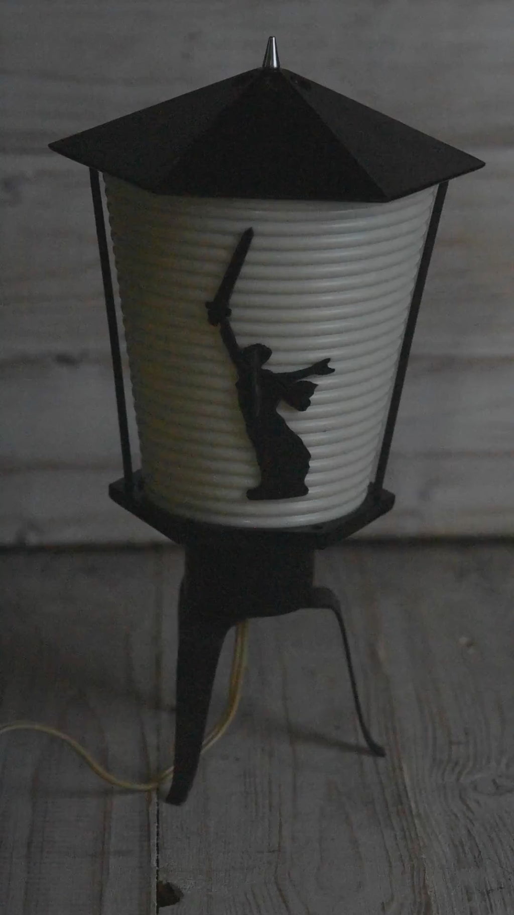 Vintage Soviet Eternal Flame Night Light, Motherland Calls LED Lamp 110V/220V