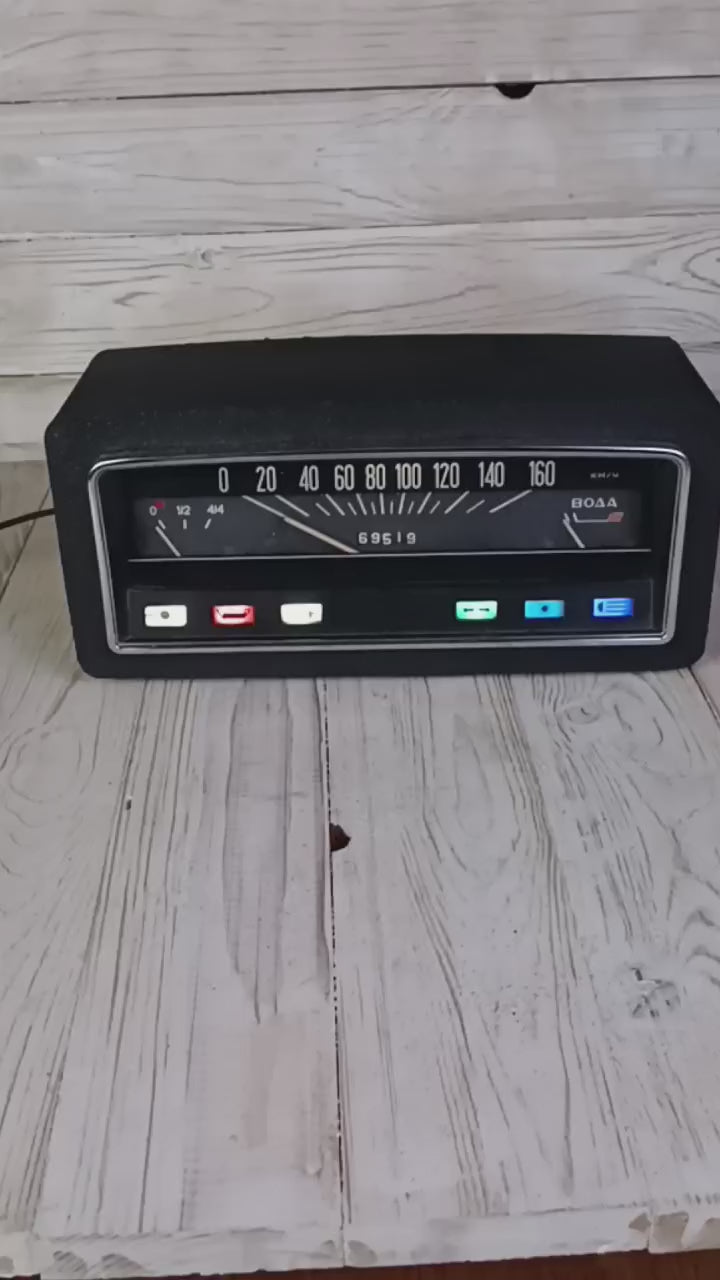 Soviet VAZ 2101 Zhiguli Dashboard LED Lamp, USSR Lada Instrument Cluster Light